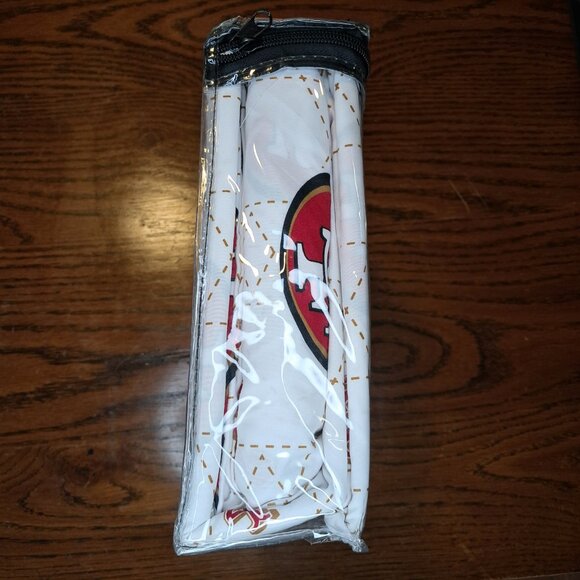 New San Francisco 49ers 4 Piece QUEEN Bed Sheet Set NFL Football SF Niners FTTB - Picture 6 of 8